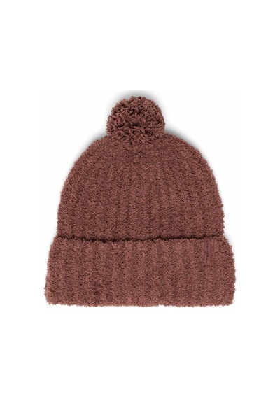 Herschel Supply Co. Boucle Pom Solid Ponponlu Yumuşak Örgü Bere-24481 Bitter Çikolata