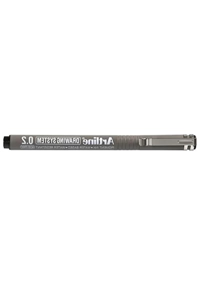 0.2 Mm Kalınlığında Siyah Çizim Kalemi - Artline Drawing System Serisi