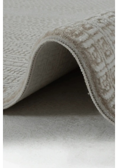 Hoom Rugs Doku 2105 Bej Modern Salon Halısı