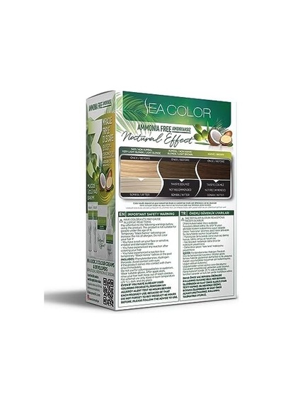 Amonyaksız, Vegan, Doğal, Besleyici Kalıcı Saç Boyası%100 Beyaz Kapama 1 Paket 2 X 50 Ml Boya & Oksidan Platin Sarısı 0.1