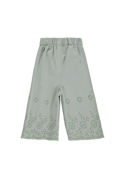 Civil Baby Paça Brodeli 6-18 Ay Pantolon - Yeşil Çağla Yeşili
