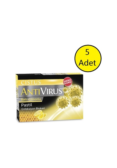 Cistus Ballı Limonlu Pastil 5 Adet