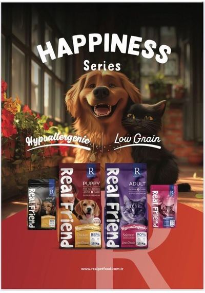 Real Friend Derma Care Hypoallergenic Salmon 32/15 Kedi Maması 1,5 Kg