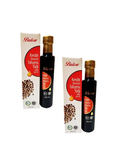 Balen Kendir (Kenevir) Tohumu Yağı 2 x 250 ML