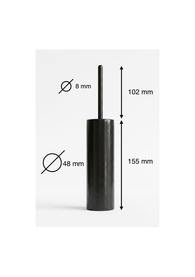 Ağırlık Ekleme Pimi - Weight Stack Pin 48/8mm Fitness Siyah - 875797181