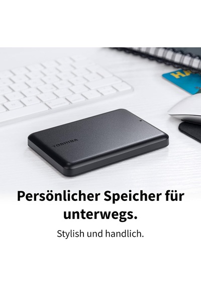 Canvio Partner 2 Tb Taşınabilir 2, 5 İnç Harici Hdd, Usb 3.2 Gen 1, Mac Ve Windows İle Uyumlu, Usb İle Çalışır