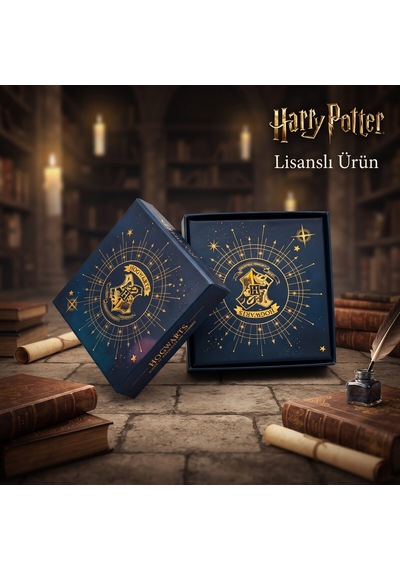 Bakgelal Harry Potter Hogwarts Lisanslı 3 Lü Dekoratif Saklama Kutusu Seti İç İçe Geçebilen Hediye Kutuları- Görekemli Hogwarts Tasarımlı - 9073883561273