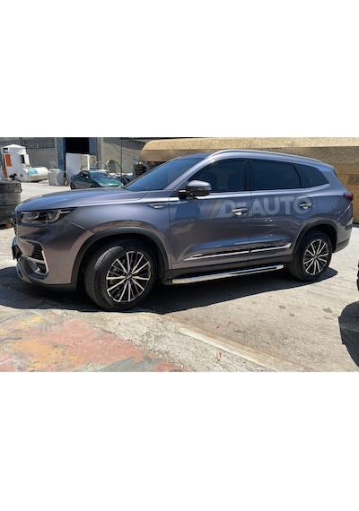 Chery Tiggo 8 Pro Piano Black Direk Ve Cam Çerçevesi Sutünları 12 Parça