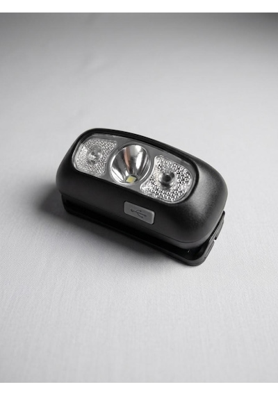 Bydoga Sensörlü Smd Led 3 Modlu Kafa Lambası Siyah
