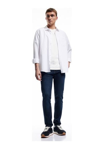 Koton Normal Bel Cep Detaylı Skinny Fit Jean Pantolon - Michael Jean Koyu İndigo 6wam40107nd İndigo Koton Normal Bel Cep Detaylı Skinny Fit Jean Pantolon - Michael Jean Koyu İndigo 6wam40107nd İndigo