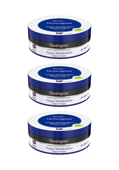 Neutrogena Norveç Yoğun Nemlendirici Bakım Kremi 3 x 200 ML Neutrogena Norveç Yoğun Nemlendirici Bakım Kremi 3 x 200 ML