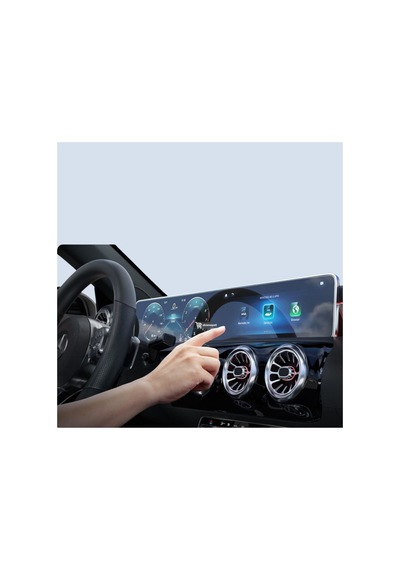Mercedes A200 Uyumlu Araç Ekran Koruyucu Navigasyon Dijital Ekran V177 9h Nano Kırılmaz Şeffaf