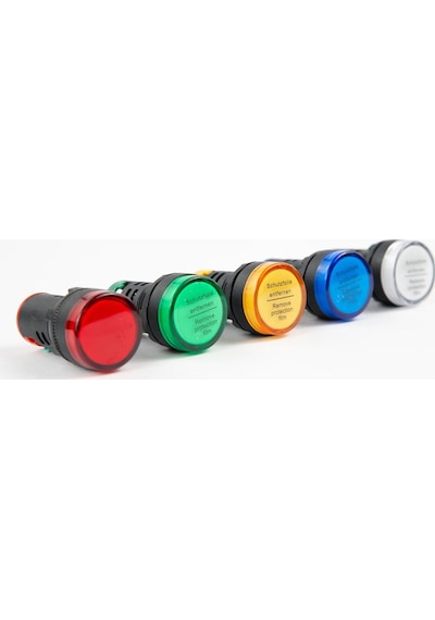EUROWEST LS-220V-Y 22MM YEŞİL LED SİNYAL LAMBASI