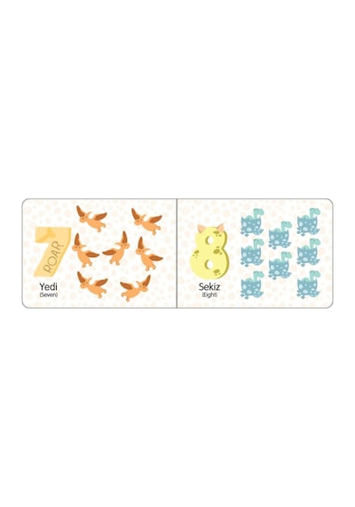 Ilk Kitaplarım Türkçe / Ingilizce Temel Kelimeler 6'lı Set 10,5x15cm