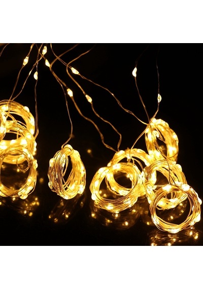 Peri Led Perde Işıkları Usb Uzaktan Kumanda 8 Mod Işık Zinciri Ko