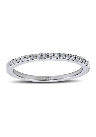 Lova 0,10 Karat Pırlanta Yarımtur Yüzük - 1010080