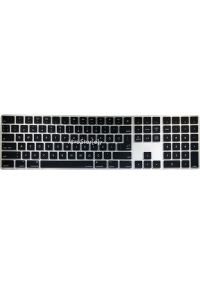 Klavye Koruyucu Magic Keyboard-2 A1843 With Numeric Uk-us Türkçe İle Uyumlu Siyah