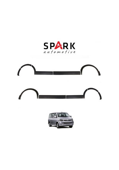 Volkswagen Transporter T5 2009-2014 Yıl Aralığı Uyumlu Uzun Şase Çift Sürgü Dodik Seti 11 Parça