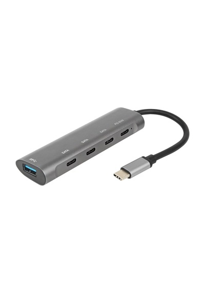 Macbook Şarj Uyumlu Type-c Destekli 60w Pd Tüm Bilgisayarlar İçin Şarj Uyumlu 5 İn 1 Hub Dönüşt