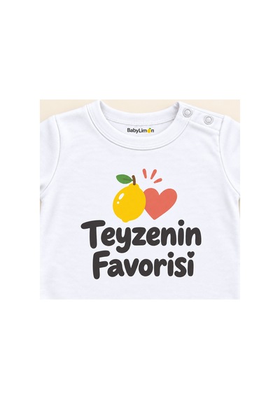 Babylimon Teyzenin Favorisi Baskılı Beyaz Kısa Kollu Çıtçıtlı Bebek Zıbını Beyaz - Teyzenin Favorisi - 928161926 Beyaz - Teyzenin Favorisi Babylimon Teyzenin Favorisi Baskılı Beyaz Kısa Kollu Çıtçıtlı Bebek Zıbını Beyaz - Teyzenin Favorisi - 928161926 Beyaz - Teyzenin Favorisi