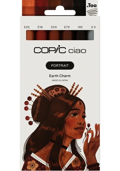 Cıao Portraıt Set Earth Charm 6 Lı