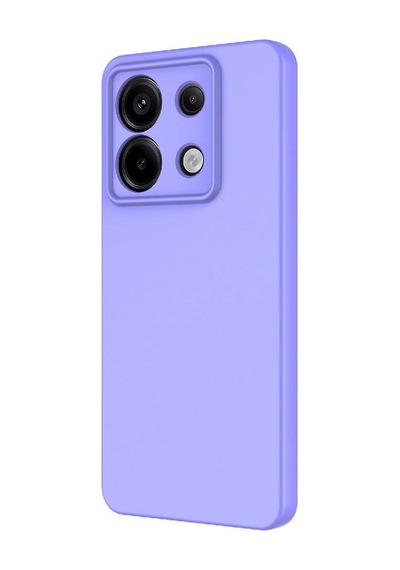 Xiaomi Redmi Note 13 Pro 5g Kılıf Yumuşak Silikon Kamera Korumalı Lansman Pazarplus Lila