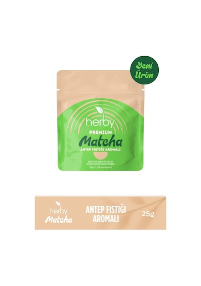 Herby Premium Matcha Antep Fıstığı Aromalı