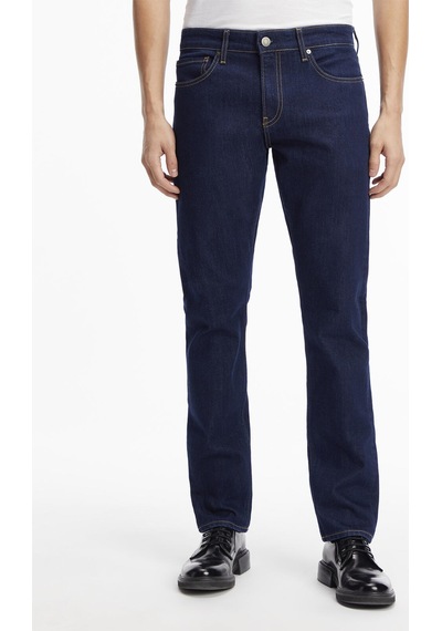 Calvin Klein Slım Fıt Coolmax Mıd Erkek Lacivert Kot Pantolon