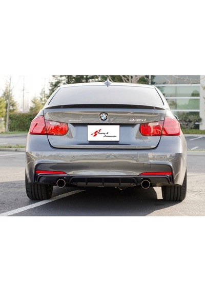 F30 Msport Sağ Sol Tek Çıkışlı Difüzör