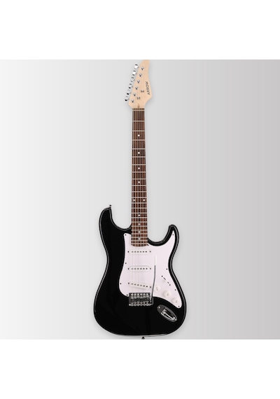 Arrow Tonecaster St 111 Abyss Black Rosewood/white