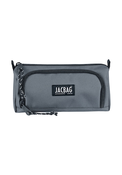 Jacbag Prime Xl-lastik Ayraçlı İki Bölmeli Kalem Kutusu Prime Xl-gri renkli