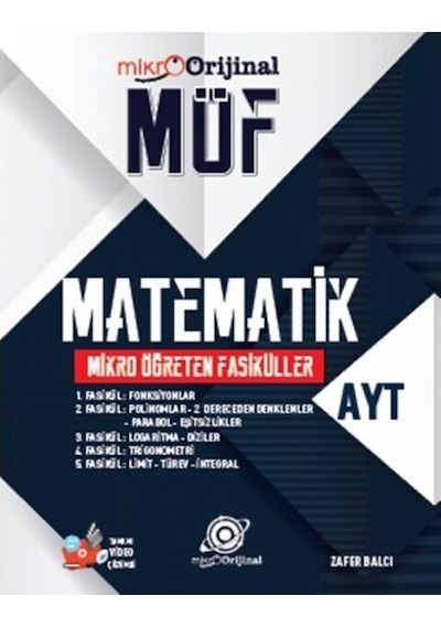 2025 Orijinal Mikro Ayt Matematik Möf Mikro Öğreten Fasiküller