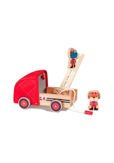 Lilliputiens Ahşap İtfaiye Aracı - Marius&jack