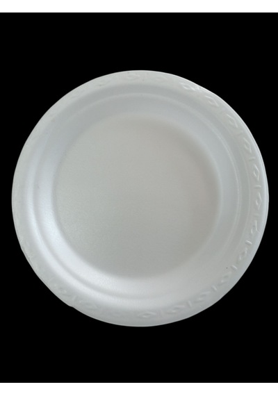 Büyük Boy Kullan-at Köpük Tabak 23 Cm X 25 Adet