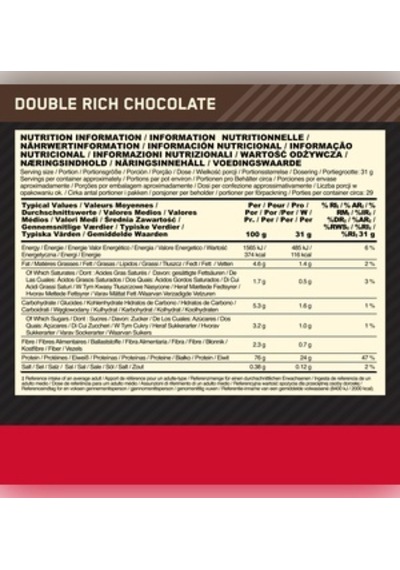 100% Whey Gold Standard Double Çikolata Aromalı 899g 29 Servis Yüksek Protein Tozu çikolata