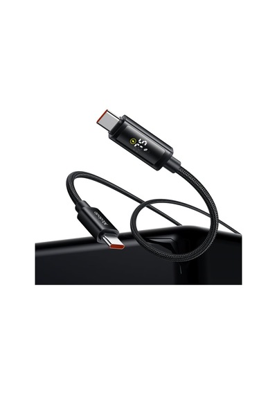 Lexroo Ca-8000 100w Typec Typec Led Ekranlı Şarj Data Kablo 1.2m Standart