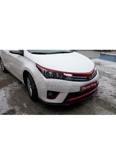 Toyota Corolla Uyumlu Tampon Ekleri-fibersan Tuning