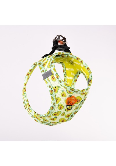 Pawstar Avocado Air-mesh Göğüs Tasması Kedi Köpek Göğüs Tasması Xlarge Sarı
