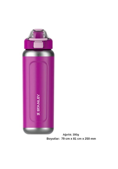 Stanley Wellspring Bottle 0,70 Lt Kilitli Kapak Matara Fuşya