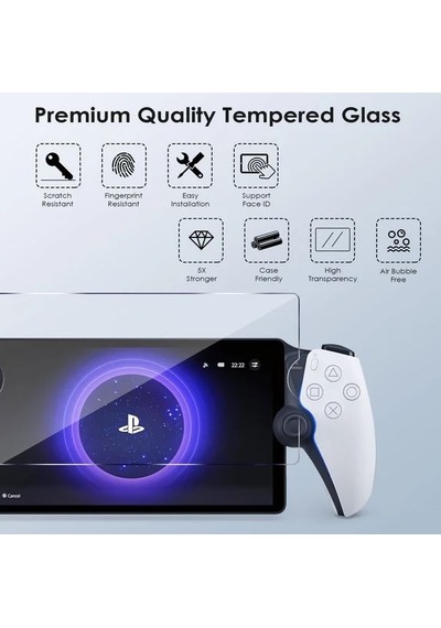 Ps5 Portal Uyumlu Ekran Koruyucu Cam Flimi Dobe Tp5-3576
