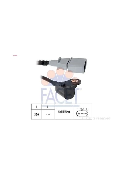 Vw Jetta 3 Eksantrik Sensoru 2.0 Tdi 2006-2010 Bkd Cbdb Cjaa Facet 90605