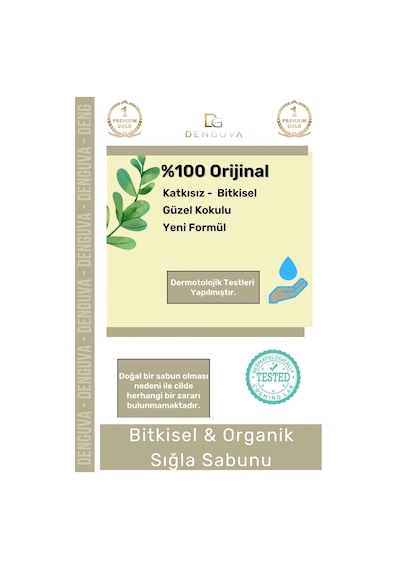 %100 Doğal Güzel Kokulu El Yüz Saç Vücut Cilt Orijinal Sığla Sabunu - 2 Adet
