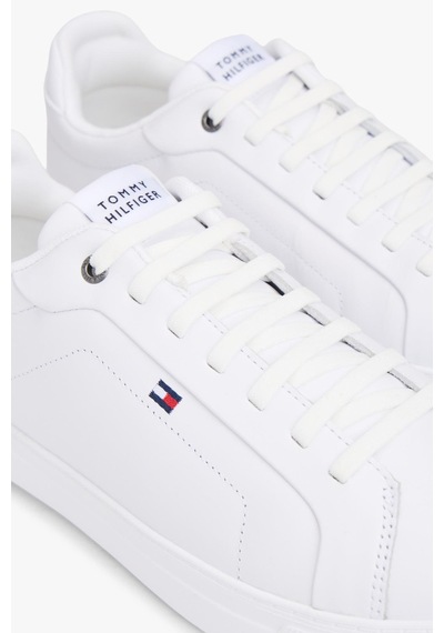 Tommy Hilfiger Icon Court Light Ess Beyaz Erkek Sneaker-13428 Beyaz