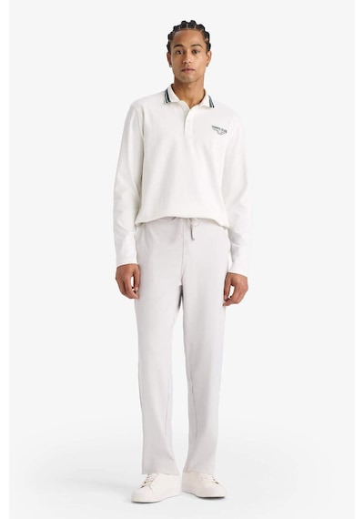 Defacto Defactofit Slim Fit Dar Kesim Standart Paça Sporcu Jogger Eşofman Altı D7238ax25augr94 Gri