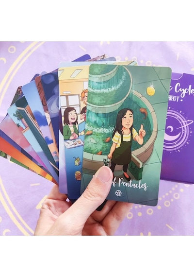 Cosmic Cycles Tarot Deck Tarot Kartı
