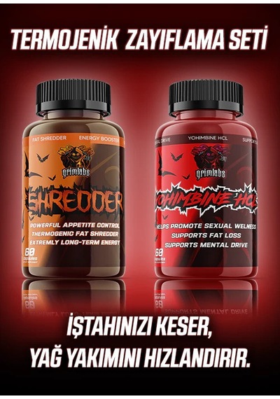 Grimlabs Termojenik  Seti - Shredder & Yohimbine