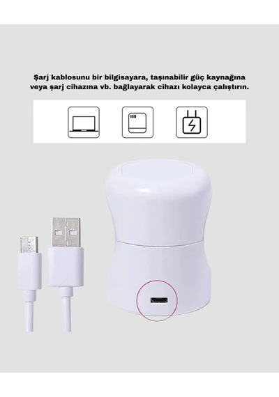 Astraltech Cilt Dostu Işık Teknolojili Mini Oje Kurutucu