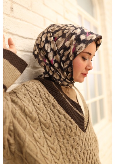 Silk Home Twill İpek Eşarp 11451-51 Siyah