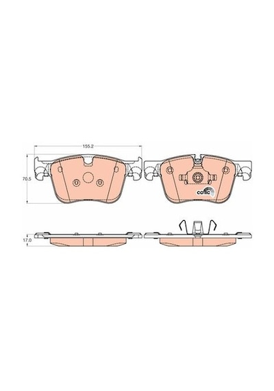Opel Grandland 1.5d 2022-2024 Trw Ön Balata Netpar25833