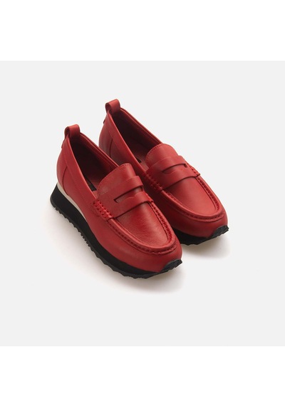Rouge Kadın Loafer 117 Kırmızı